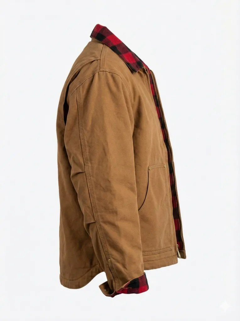 Canvas Jacket - Brown
