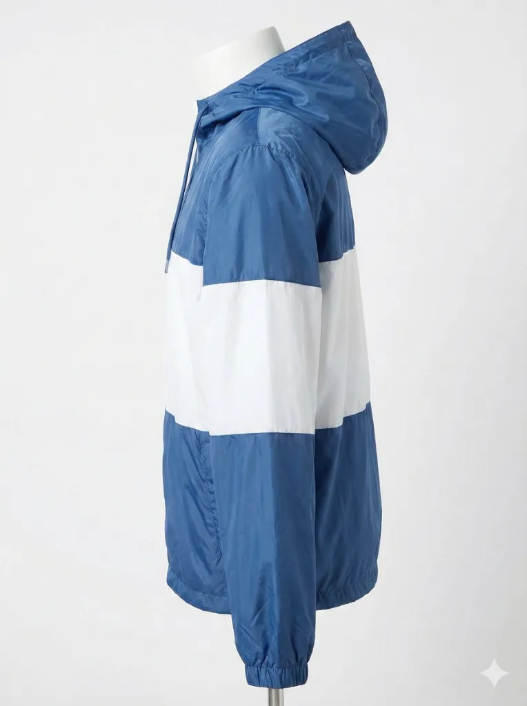 Windbreaker - Blue/White